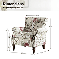 Vikinterio Modern Accent Chair for Living room Vikinterio Modern Accent Chair for Living room