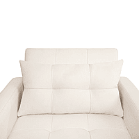 Vikinterio 3 in 1 Convertible Chair Bed, Lounger Sleeper Chair Bed, Linen Sofa Bed Sleeper Armchair Vikinterio 3 in 1 Convertible Chair Bed, Lounger Sleeper Chair Bed, Linen Sofa Bed Sleeper Armchair