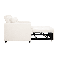 Vikinterio 3 in 1 Convertible Chair Bed, Lounger Sleeper Chair Bed, Linen Sofa Bed Sleeper Armchair Vikinterio 3 in 1 Convertible Chair Bed, Lounger Sleeper Chair Bed, Linen Sofa Bed Sleeper Armchair