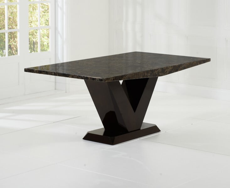57 Marble Top Six Seater Dining Table