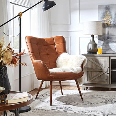 Vikinterio Butterfly Wingback Chair