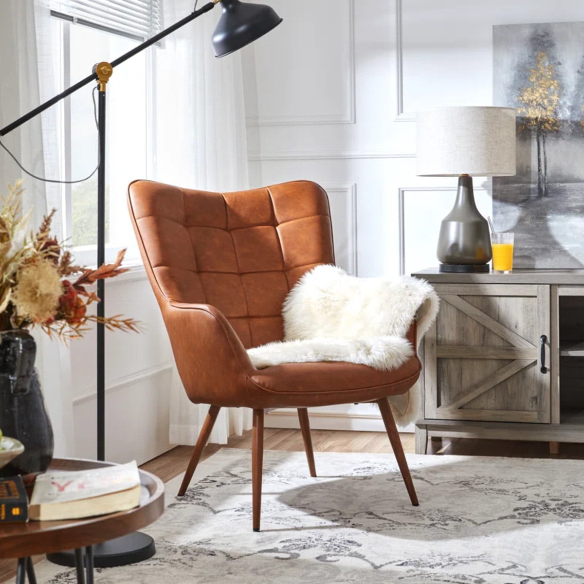 Vikinterio Butterfly Wingback Chair Vikinterio Butterfly Wingback Chair