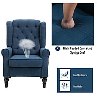 Vikinterio Morrisa Wingback Chair Vikinterio Morrisa Wingback Chair