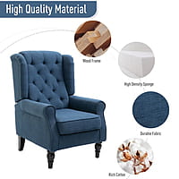 Vikinterio Morrisa Wingback Chair Vikinterio Morrisa Wingback Chair