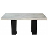 Vikinterio Contemporary Modern Marble Top Six Seater Dining Table Set Vikinterio Contemporary Modern Marble Top Six Seater Dining Table Set