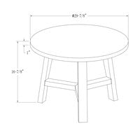 Contemporary Mid Century Modern Round Coffee Table in White Marble Top & Wooden Base Frame Contemporary Mid Century Modern Round Coffee Table in White Marble Top & Wooden Base Frame