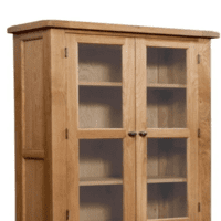 Woodenlia Solid Wood Crockery Cabinet