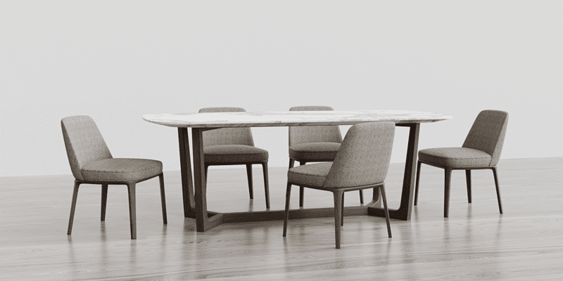 Vintage Six Seater Dining Table Set Vintage Six Seater Dining Table Set