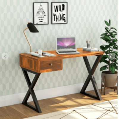 Woodenlia Solid Sheesham Wood Study table
