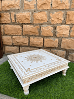 Vikinterio Marble Top Chauki Bajot Vikinterio Marble Top Chauki Bajot