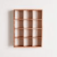 Lia Alice Wood Mug Shelf Lia Alice Wood Mug Shelf