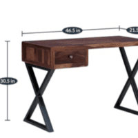 Woodenlia Solid Sheesham Wood Study table